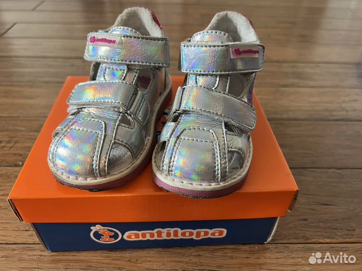 Летние босоножки, сандали для девочки р 24