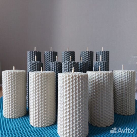 Свечи из вощины (ручной работы)