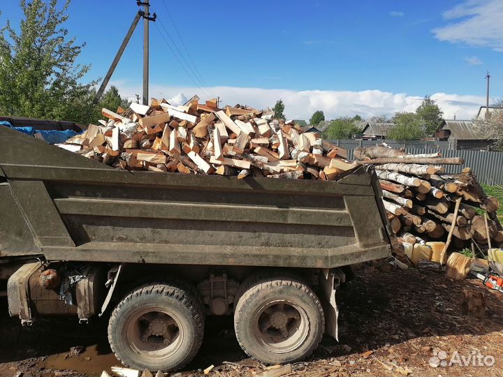 Доставка дрова берёза колотая
