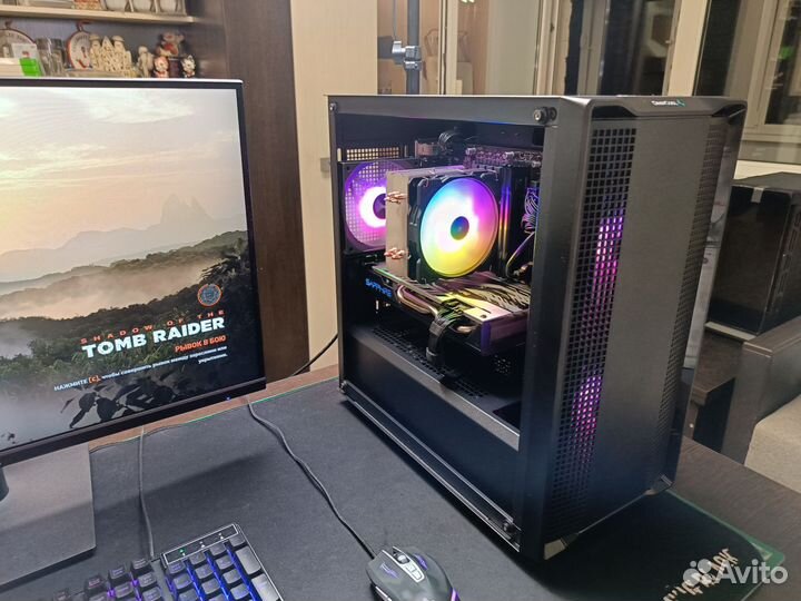 Игровой пк Intel 12100F+ Sapphire Nitro+ RX580 8Gb