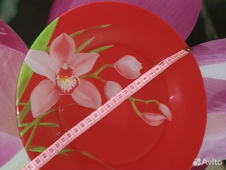 Люминарк Франция белые тарелки квадратная и кругл