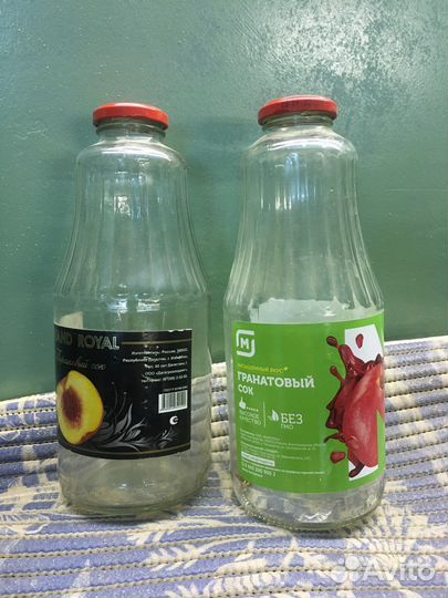 Бутылки из-под сока 1л