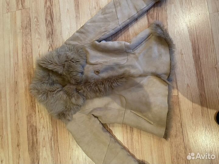 Дубленка натуральная женская р М