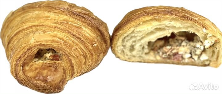 Круассаны, замороженные и готовые слоёные изделия