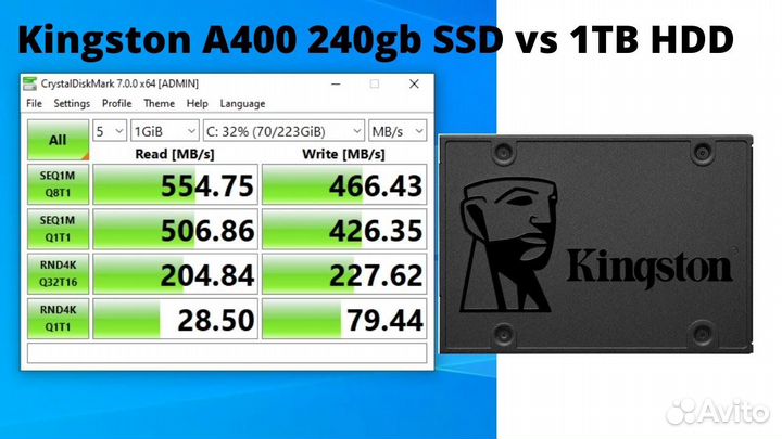 SSD kingston 240GB
