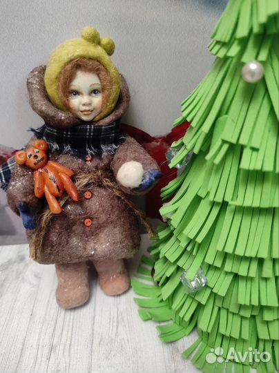 Ватная игрушка