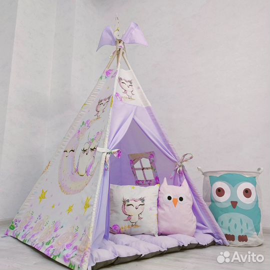 Детский игровой домик Вигвам Совушка