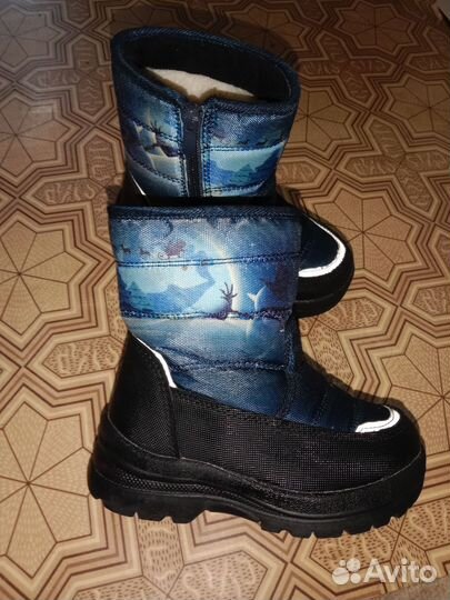 Дутики зимние для мальчика 26-27