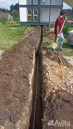 Землекопы траншей ямы ручной