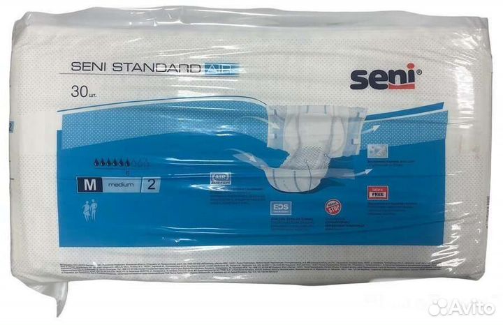 Памперсы для взрослых Seni St.Air M(2) поштучно
