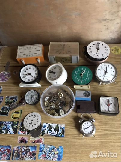 Будильники из СССР