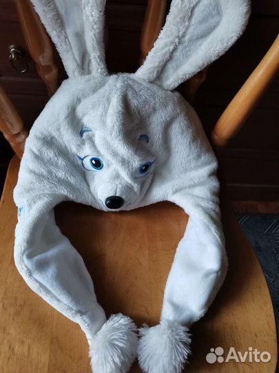 Шапка заяц Олимпиада 2014 Сочи