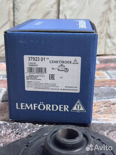 Опора амортизатора lemforder Volvo XC90 3792301