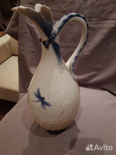 Franz Porcelain Кувшин Стрекоза