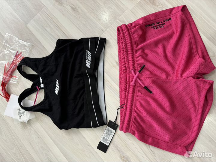 Топ msgm и шорты diesel