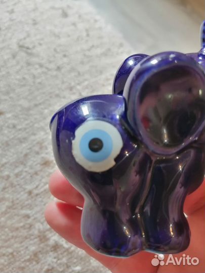 Фигурка синий слон, Турция