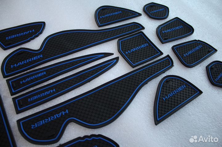 Коврики в ниши и кармашки Harrier 60, синяя оконто