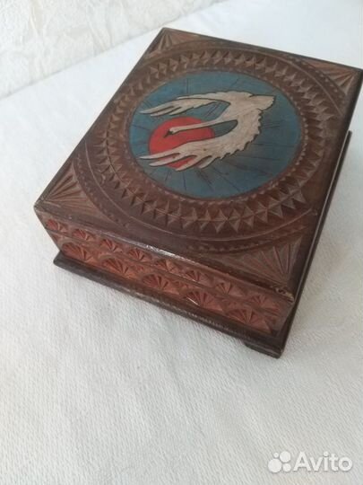 Шкатулка резная 70-х годов, СССР