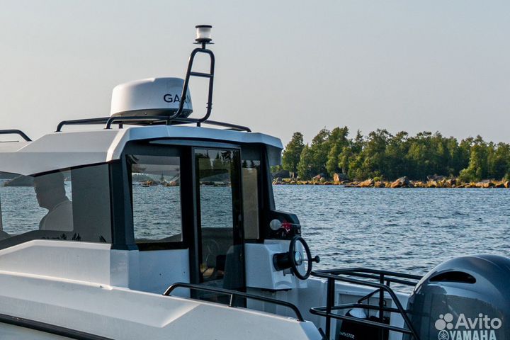 Финский катер Finnmaster P6 c кабиной