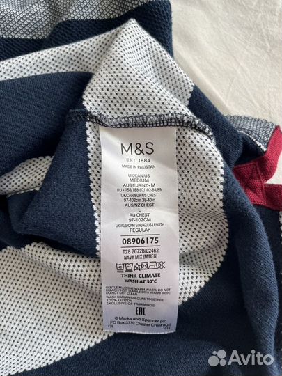 Рубашка Поло Marks and Spencer