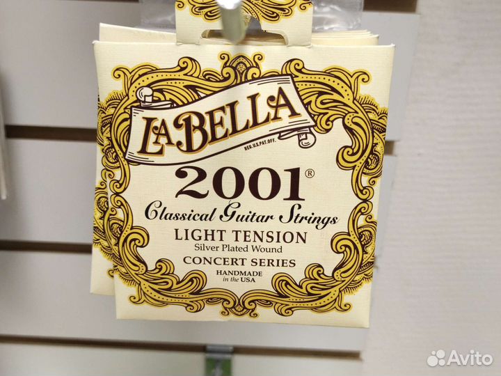 Струны для классической гитары LA bella 2001 L