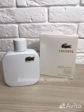 Новые духи (парфюм) Lacoste Eau De L.12.12 Blanc