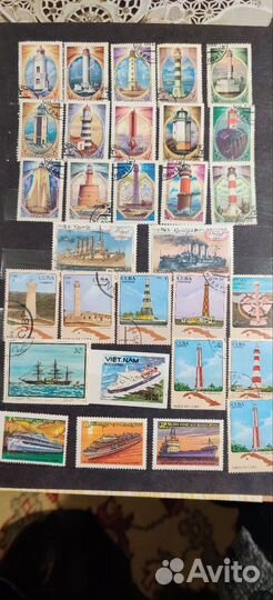 Марки СССР и других стран