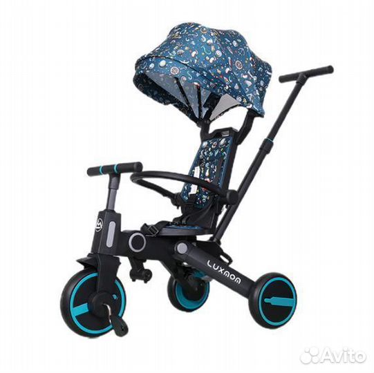 Велосипед складной 3-колесный luxmom 368