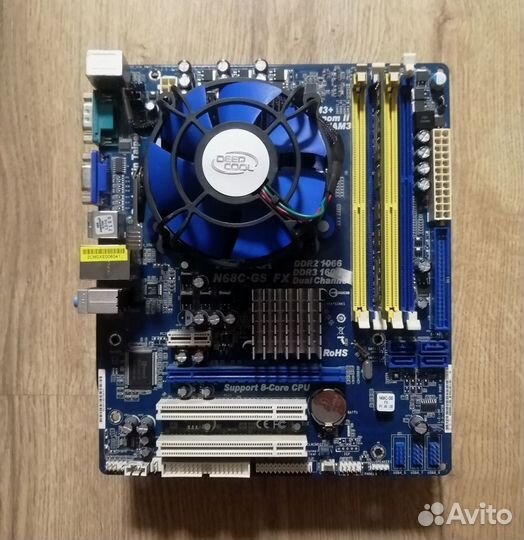 Комплект AMD FX 4300 + 8 Гб