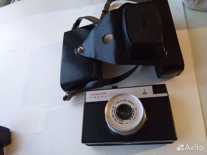 Фотоаппараты Смена-2 и 8м