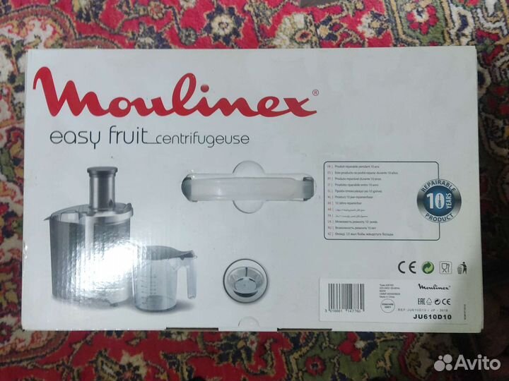 Соковыжималка moulinex