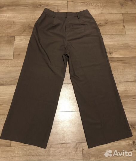 Брюки женские прямые коричневые O'stin Р46