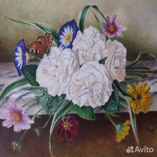 Картина акварельная