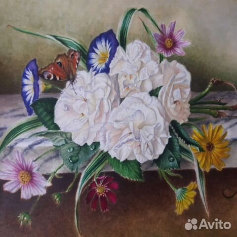 Картина акварельная