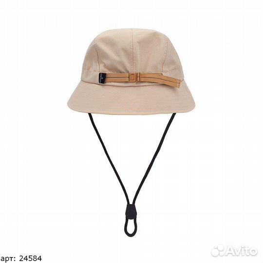 Панама stone island бежевая