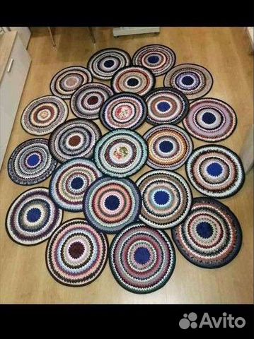 Коврик ручной работы