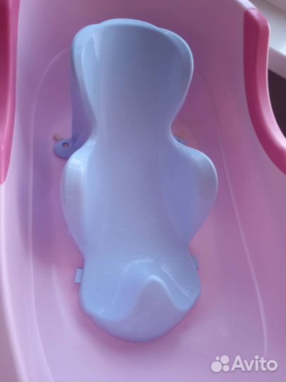 Ванночка для купания с горкой