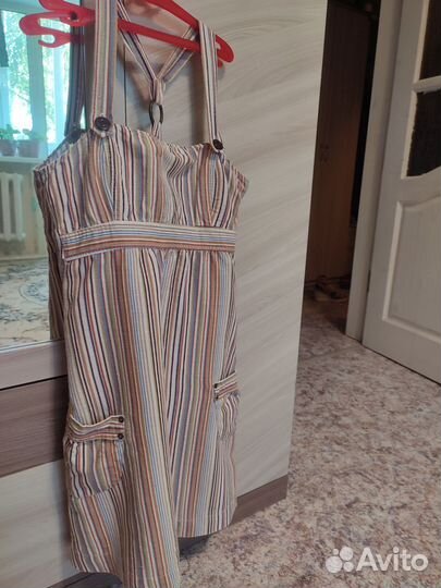 Платье из льна 42-44р-р