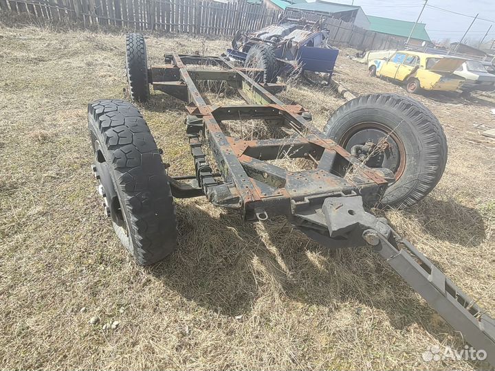 Тракторный прицеп телега