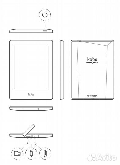 Kobo aura H2O