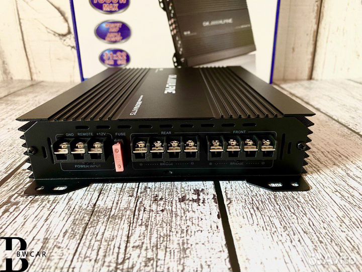 Усилитель Alpine ok 4 канала новый