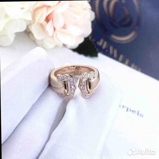 Кольцо Cartier C de Cartier, розовое золото