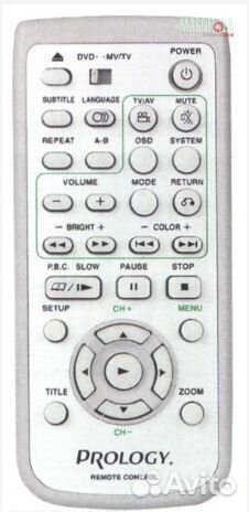 Проигрыватель DVD/VCD/CD/CD-R/MP3 Prology DVD-400