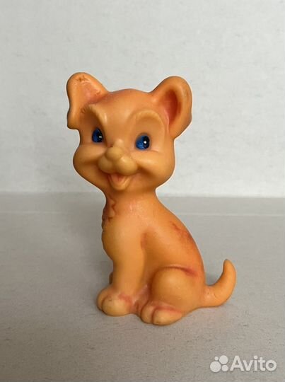 Резиновая игрушка СССР Собака
