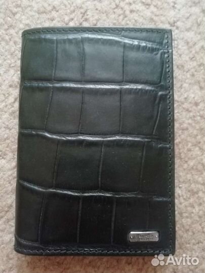 Обложка для автодокументов натуральная кожа