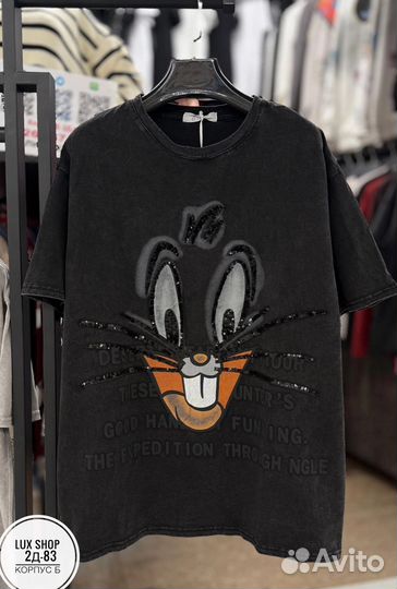 Футболка варенка кролик из мультика