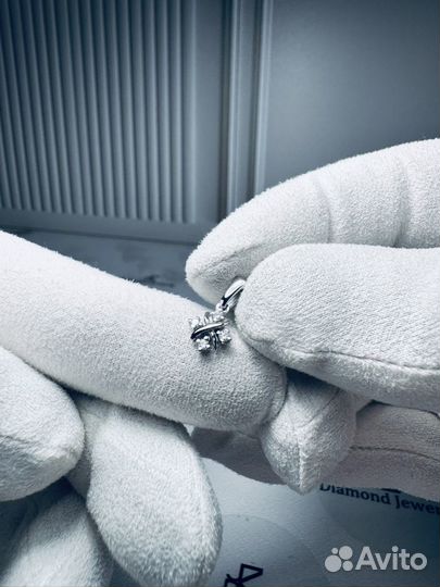 Золотой комплект с бриллиантами