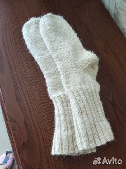 Носки шерстяные ручной работы