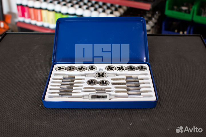 Набор метчиков и плашек метрический