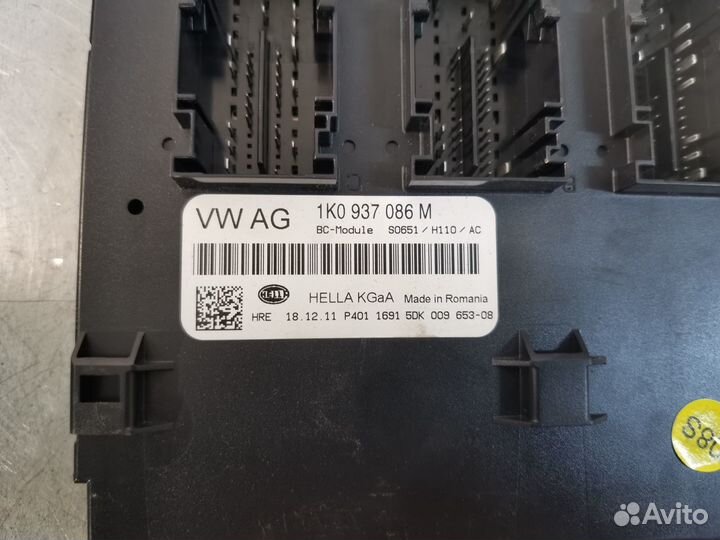 Блок комфорта VW, Skoda 1K0937086M